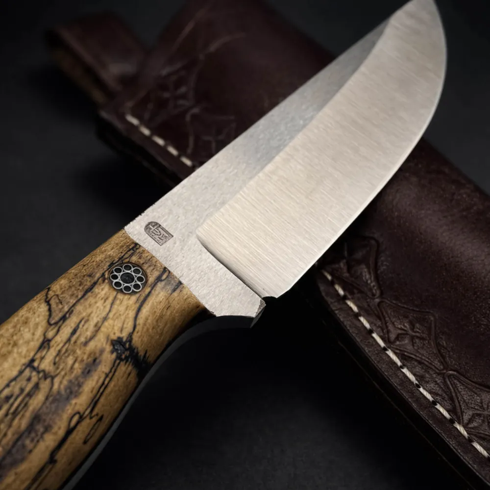 Bushcraft Bıçak – Ardaklı Kayın Kabza, N690 Çelik