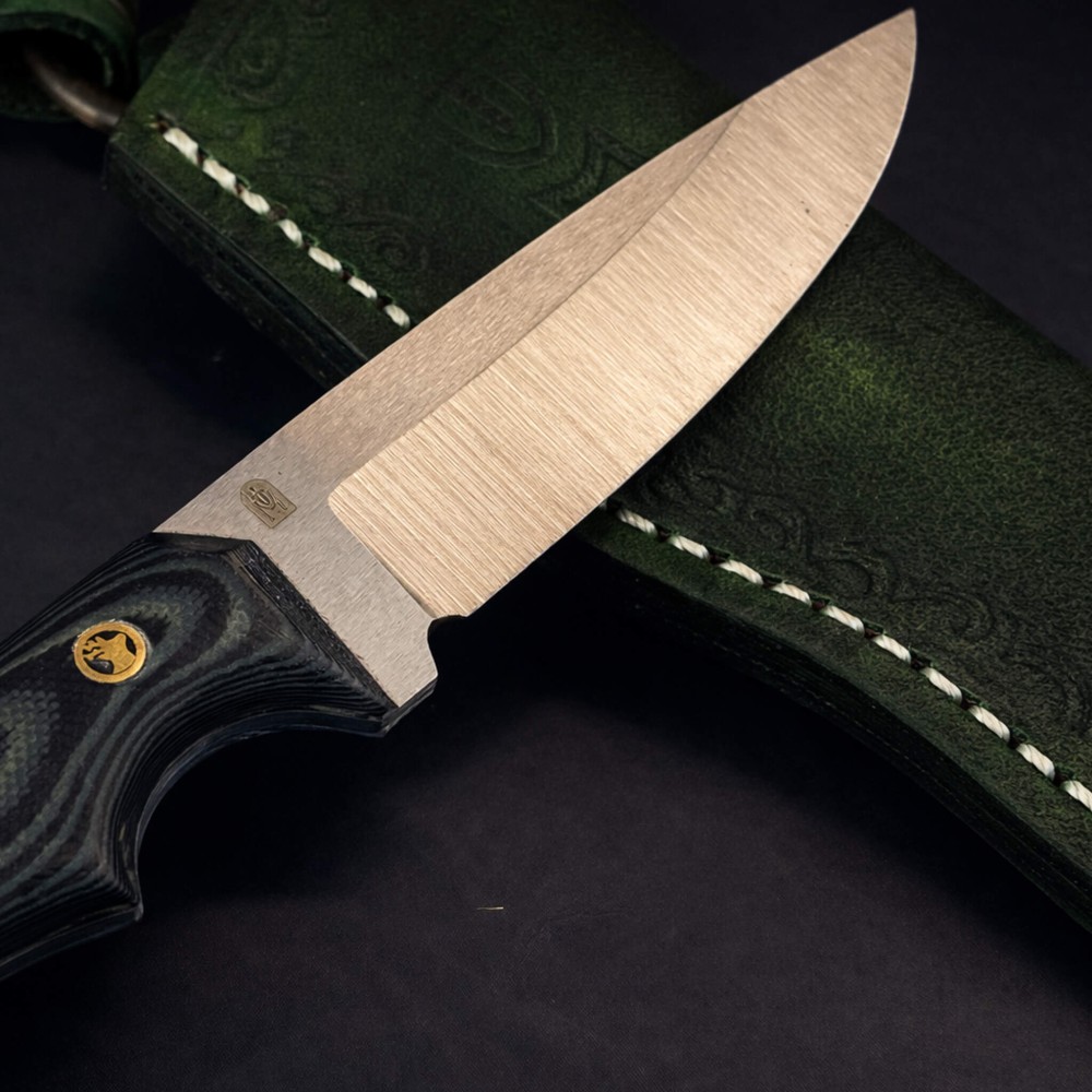 G10 Mikarta Kabza EDC  – N690 Çelik, El Yapımı Kompakt Bıçak