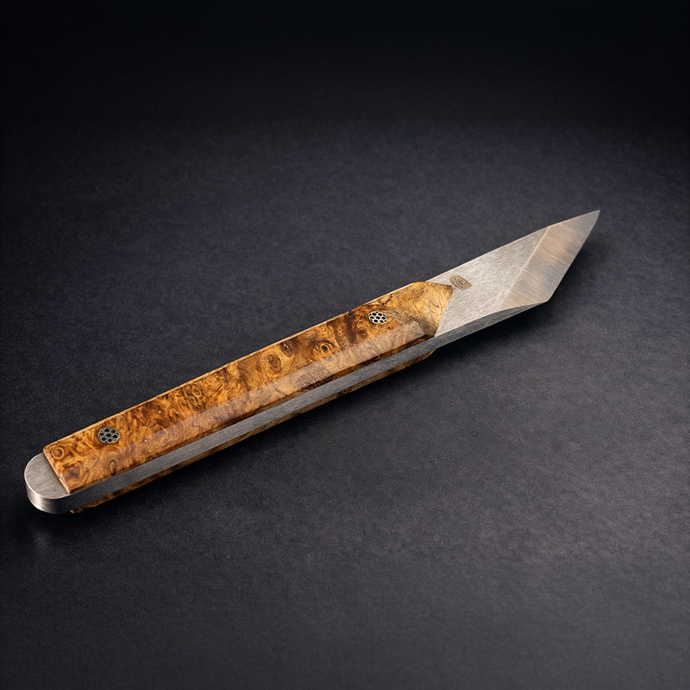Thuya Kabza Kiridashi Bıçak – N690 Çelik, El Yapımı Geleneksel